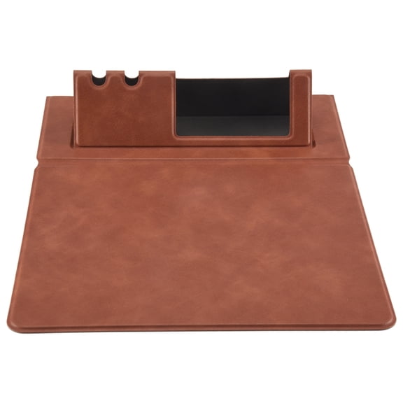 Phone Holder Mouse Pads, Portable Folding Mousepad with Non-Slip Base, Pen Holder Mouse Pad for Wireless Mouse