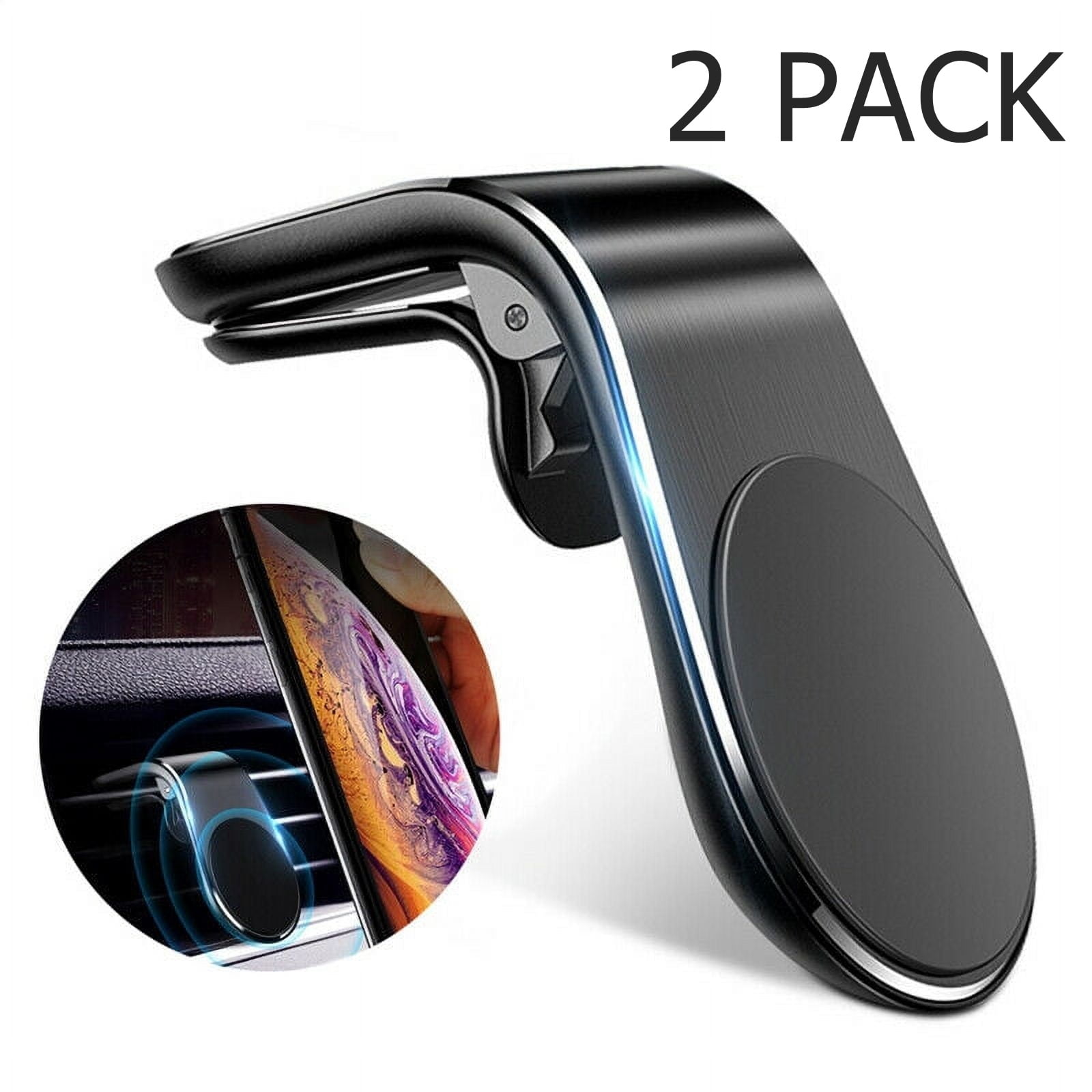 Phone Holder for Car, GPS Car Mount for Mobile Phone Car Phone Holder Mount(2 Pack)