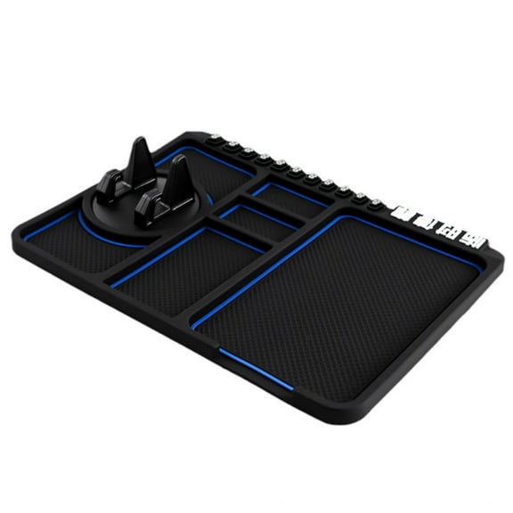 Phone Holder for Car Universal Anti-Slip Dashboard Vehicle Cellphone Mobile Phone Pad GPS Mounting Mat Black 