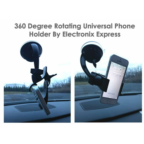 Phone Holder for Car/Vehicle with Rotating Function and Suction Cup