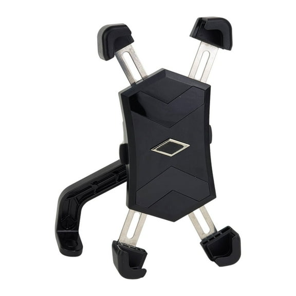 Phone Holder for Scooter or Motorcycle Mirror Mount - Black