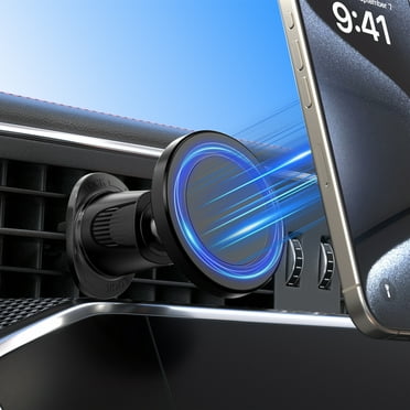 Phone Holders for Your Car: Mag-safe Car Mount for iPhone 15 14 13 12 Pro Max Plus Max, Automobile Hands Free Cradle Air Vent - Car Accessories for Travel