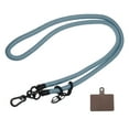 thumbnail image 1 of Phone Lanyard Crossbody Neck Wrist Lanyard with Lanyard Patch for Smartphone New Gray 1 Pack, 1 of 4