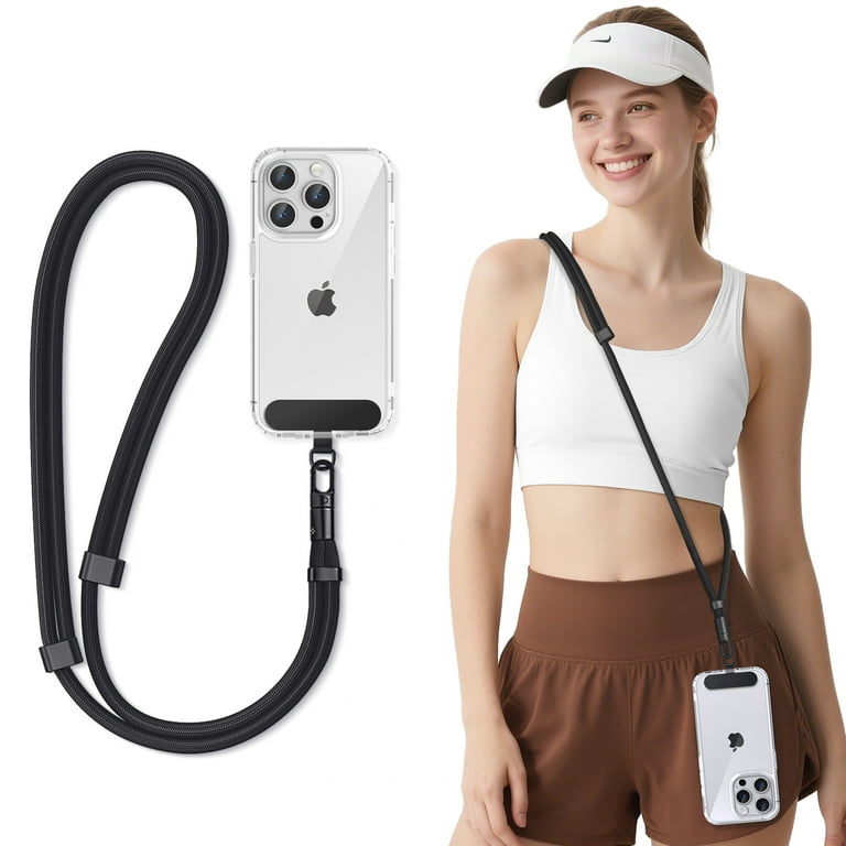 Universal Crossbody Nylon Patch Phone Lanyards Rope Mobile Phone Strap Lanyard – Buy At Low Prices In The Online Store