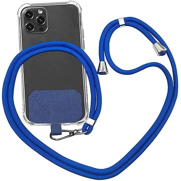 Phone Lanyard, Neck Strap and Wrist Tether Key Chain Holder Universal for Phone Case Anchor Fit All Smartphones