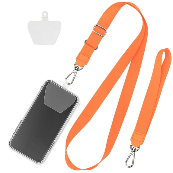 Phone Lanyard Strap for Around The Neck and Shoulder Crossbody Cellphone Lanyard Adjustable Phone Strap with Tabs