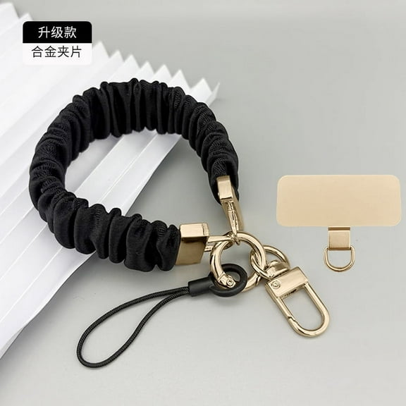 Phone Lanyard Wrist Strap High-end Feel Women's Phone Pendant Portable Phone Chain Hardware Ring Buckle String