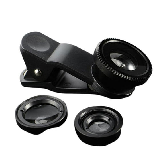 Phone Lens Generic Camera for Smartphone Wide Angle Fisheye Lens and Clip N O3Y2