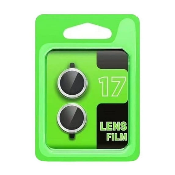 Phone Lens Lens Protector for 17 Tempered Glass Screen Cover with Metal Ring