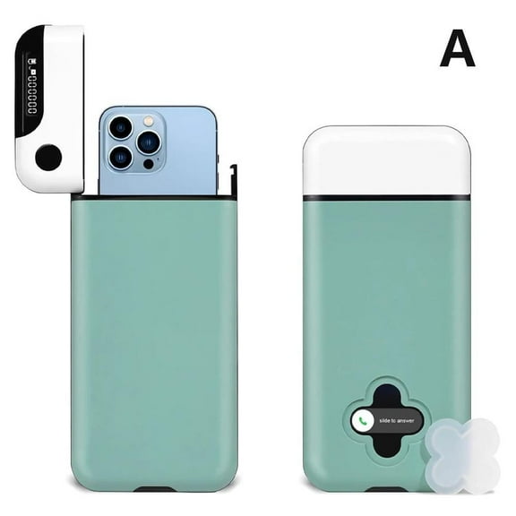 Phone Lock Box with Timer,Fits Most Phones,Portable Self-Control Timed Locker Box,Help to Be Self-Discipline and Focus to Achieve Goals,Prevent Cell Phone Addiction for Office,Library Use