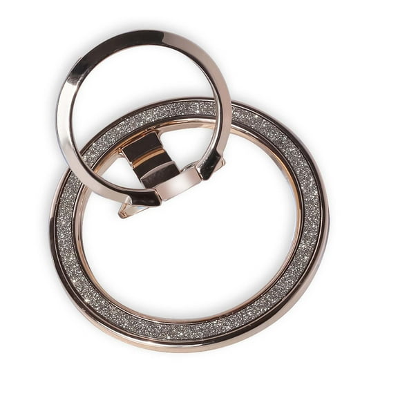 Phone Magetic Bling Metal Ring Stand Holder Phone Grip Compatible with iPhone ,Samsung,Pixel,Smartphone Accessories,Accessories Removable Magnetic Finger Phone Ring Grip,Gold