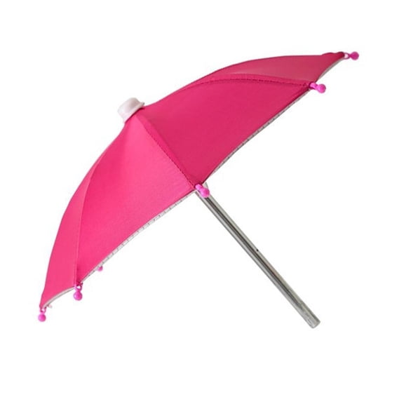 Phone Mini Umbrella Outdoor Cycling Motorcycle Mobile Phone Sunscreen Driver Umbrella for Bike Delivery Riding
