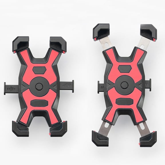 Phone Mount Bike Handlebar, Abs Plastic, Shockproof Design, 360° Rotatable, Universal Fit for 4.5-6. Devices, Tool-free Llation, Topliu