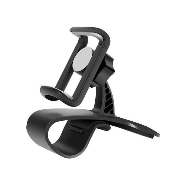 Phone Mount Clip Hud Dashboard Cell Phone Holder Handsfree Navigation Stand for Vehicle Interior 5X2.5X1.5 in