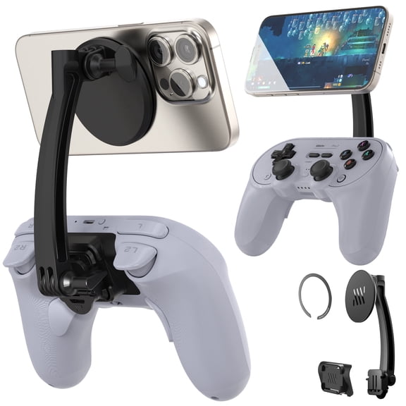 Mechanism Phone Mount Controller Bundle for 8bitdo Pro 2