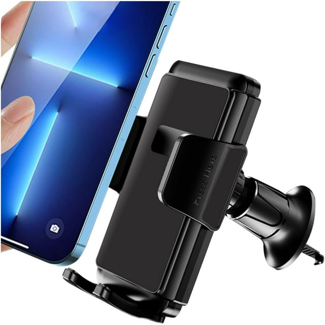 Phone Mount For Car, Cell Phone Holder For Auto Vent, Hands Free Phone