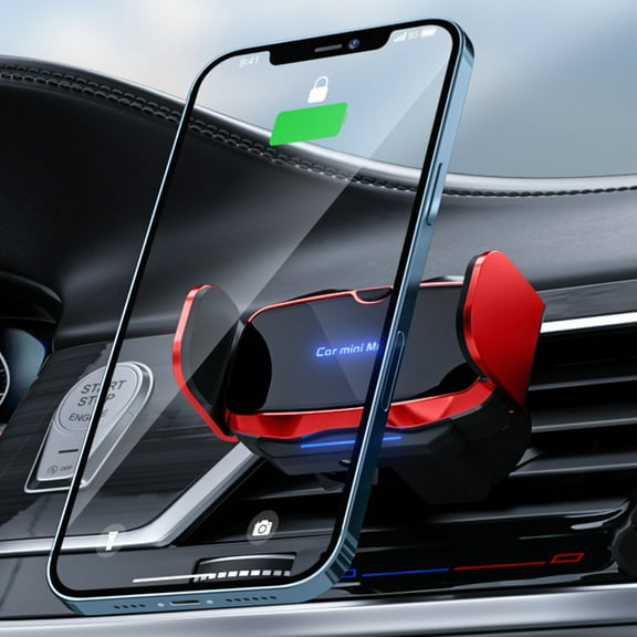 Phone Mount For Car Vent, Car Vent Phone, Cell Phone Mount For Car, Hands & Thick Case Friendly All & Android