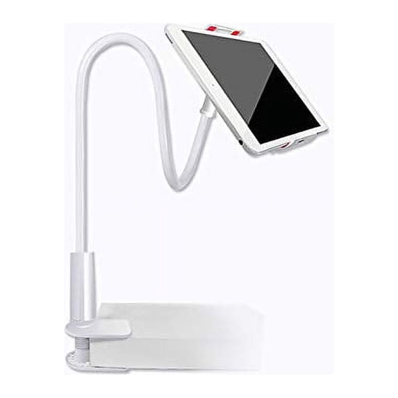 Phone Pad Holder,360 Degree Flexible Arm Table Pad Stand ,Long Lazy People Bed Desktop Tablet Mount for iPhone iPad
