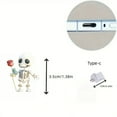 thumbnail image 1 of Phone Plug, Phone Accessory, Unique Rose Skull Acrylic Phone Plug Compatible with Most Smartphones, Durable Protective and Stylish Design, 1 of 3