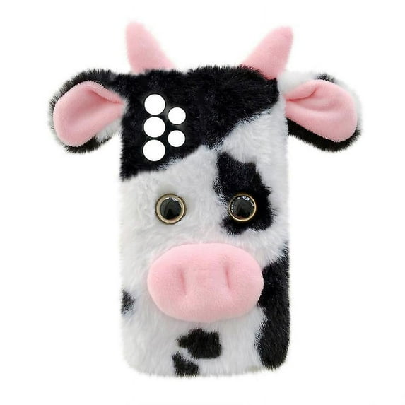 Phone Protector Cartoon Cow Warm Phone Protective Case Compatible With A52 4g/5g
