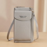 Phone Purse Crossbody Bag for Women, Small PU Leather Travel Wallet Clutch for Adultswxx