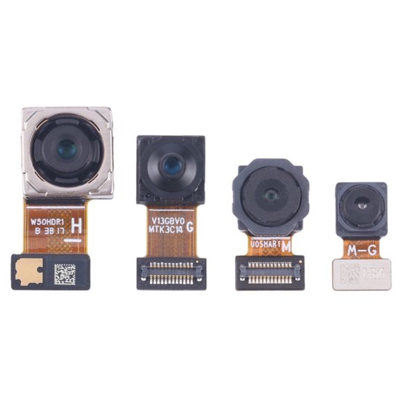 Camera Ribbon Replacement Set for A15 Phones, Four Internal Imaging Modules with Cable Layout, Repair Stock Option Serving Service Work