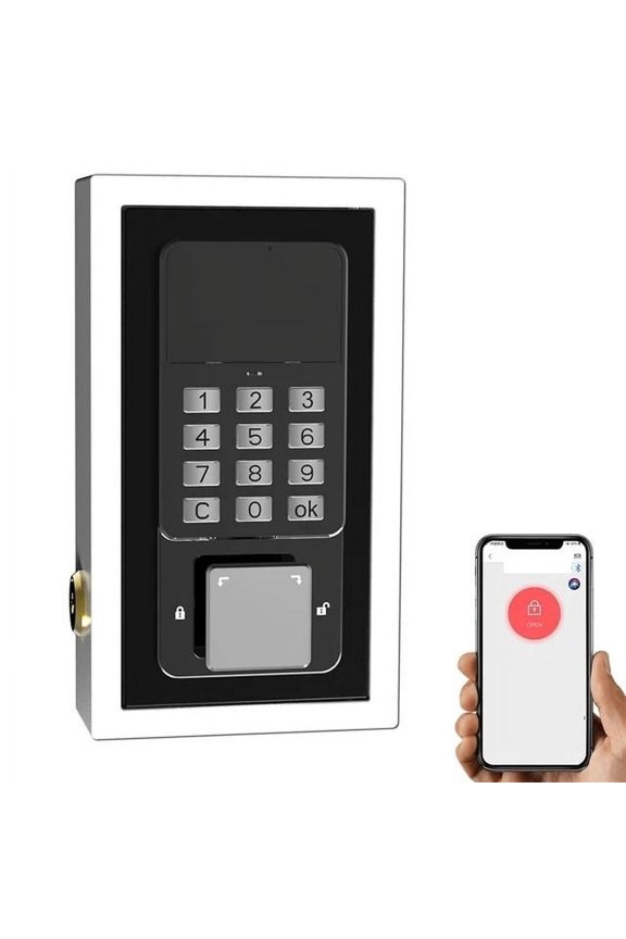 Phone Remote Control Smart Password Electronic Key Safe Box Storage ,Multiple Options Available