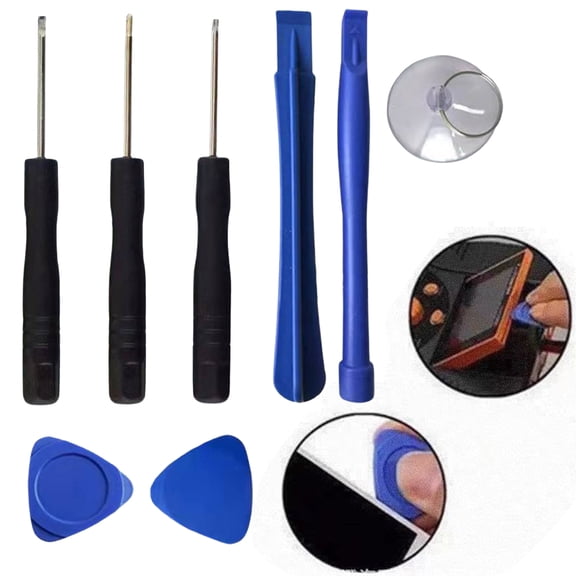 Phone Repair Tool Kit, 8Pcs Smartphone Screwdriver Set with Opening Pry Tools for Cell Phone Maintenance and Home Improvement