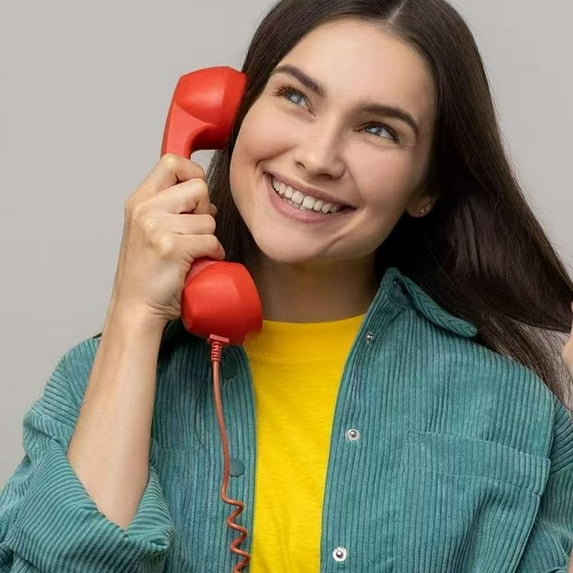 Phone Retro Handset,  Phone Retro Phone Handset, 2026 New Bluetooth Retrophone, Vintage Telephone to Landline Adapter