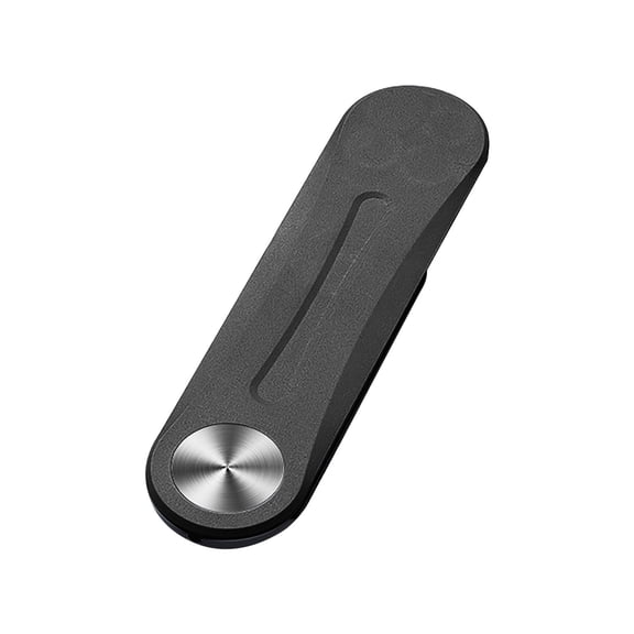 Phone Ring Holder Heavy-Duty with Cable Management with Short-Circuit Prevention Mini Phone Ring Grip Studio Quality Sound Black Futuristic Aurora Edition Black
