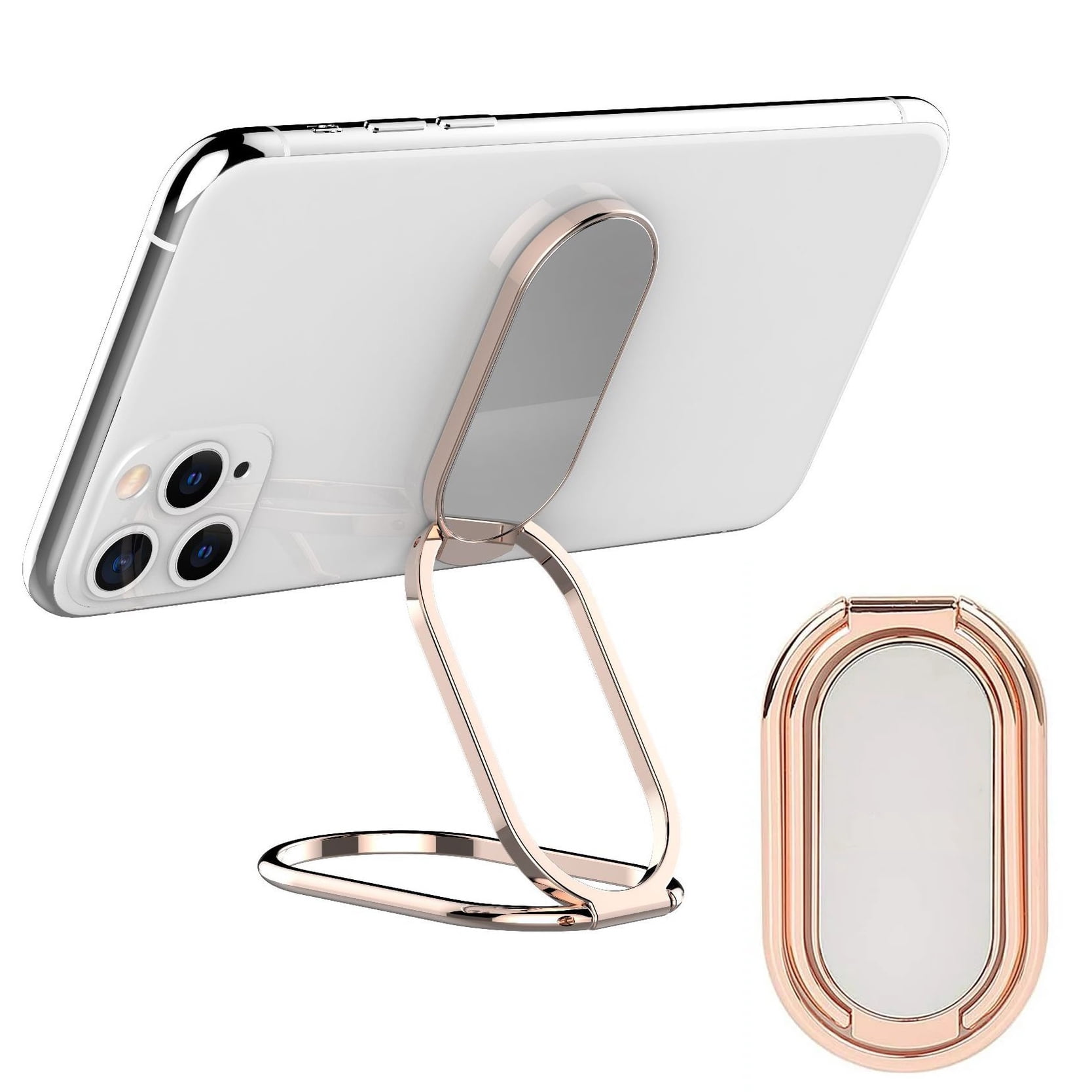 100 PCS Universal Finger Ring Mobile Phone Holder Stand(Rose Gold) | ZA |  PMC Jewellery
