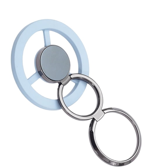 Cellphone Rings Holder Stand, 360 Degree Rotation Finger Rings Kickstand Magnetic Metal Phone Grip Holder