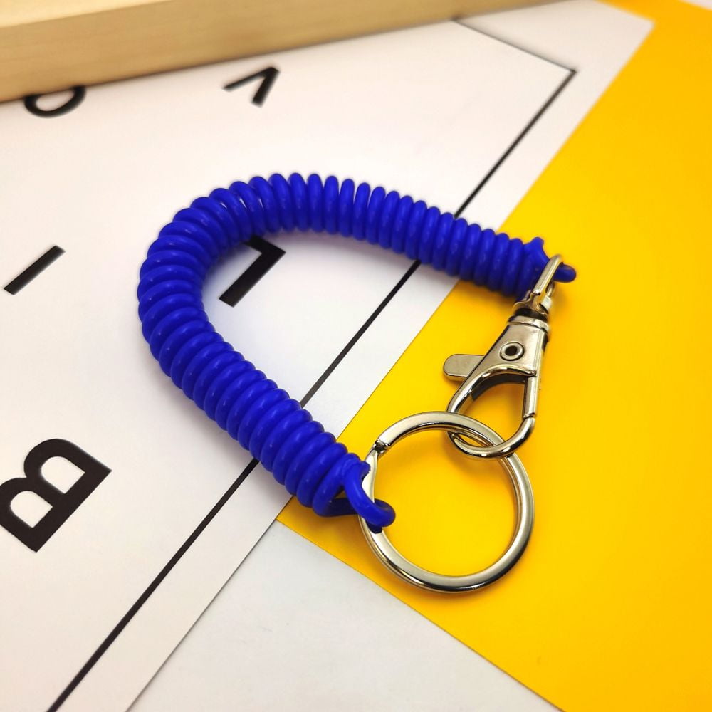 Phone Safety 11cm Spring Lanyard Security Gear Retractable Wrist Coil