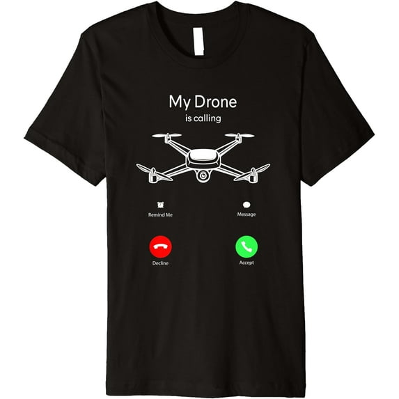 Phone Screen Quadrocopter Drones Premium T-Shirt