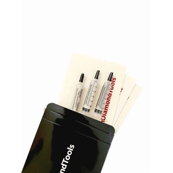 Phone Screen Scratch Remover Kit of 3 Diamond Polishing Paste and 3 Wool Cloths