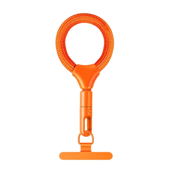 Phone Security Strap With 360 Degree Rotate Hook & Cushioned Finger Sleeve for Comfortable Extended Use
