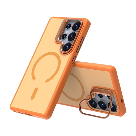 Phone Skin Case with Hide Kickstand for S25 Protective Cover Shell Shockproof Housing