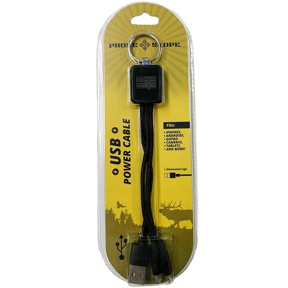 Phone Skope 3 in 1 Charging Cable (6in, Lightning, USB C, Micro USB)