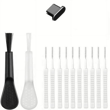 WXLCISI 14 Pieces Cleaning Kit for Charging Port, Multifunctional Cleaning Tool Compatible with Airpods, , Keyboard, Car Vent, and More Lightning Port Devices