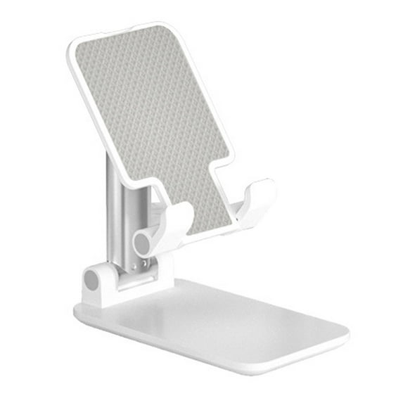 Phone Stand for Desk, Foldable Portable Adjustable Tablet Cell Phone Holder Charging Dock Cellphone Holder Office, Sturdy Mobile Stand Desktop iPhone Stand