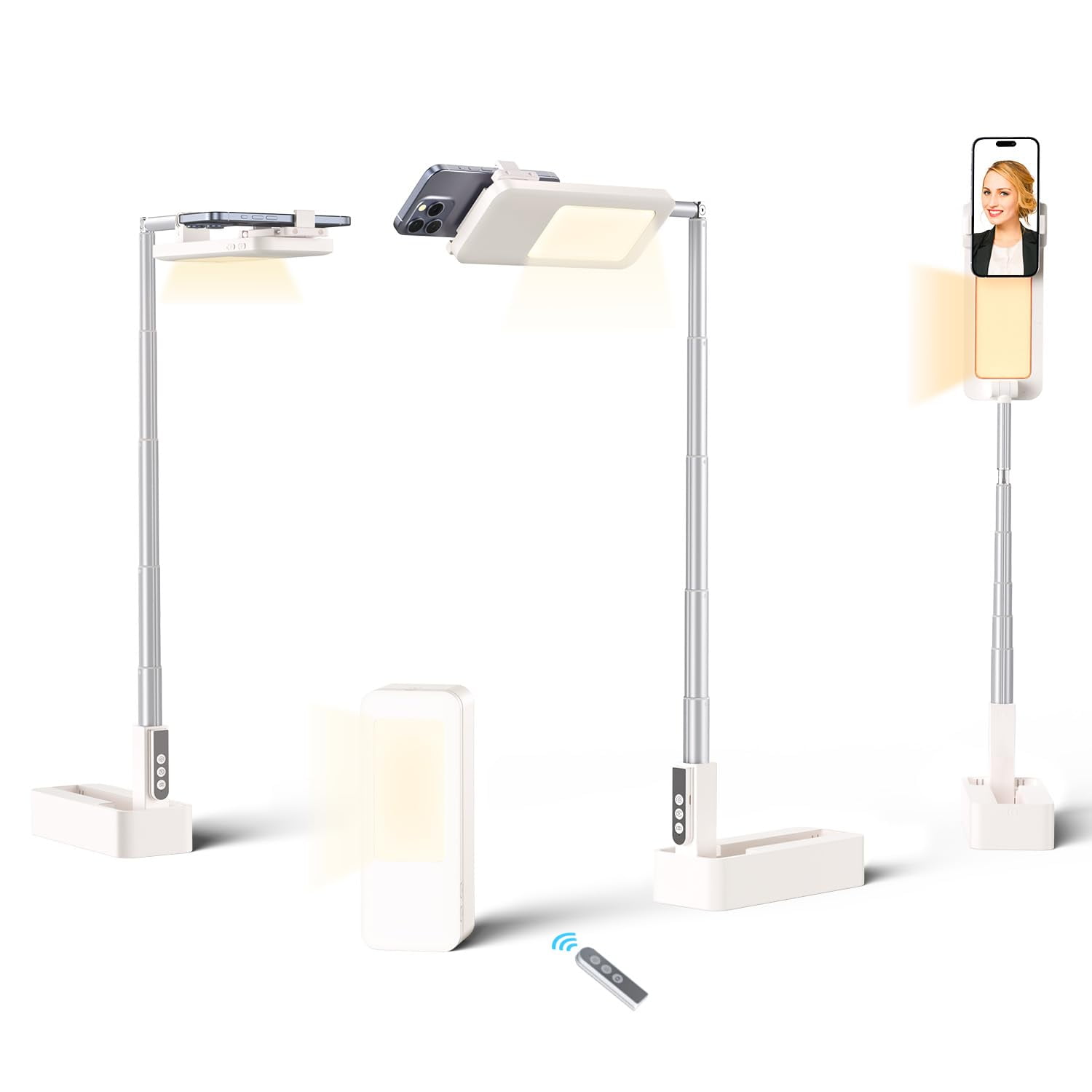 Phone Stand for Recording Overhead Phone Holder for Desk 360