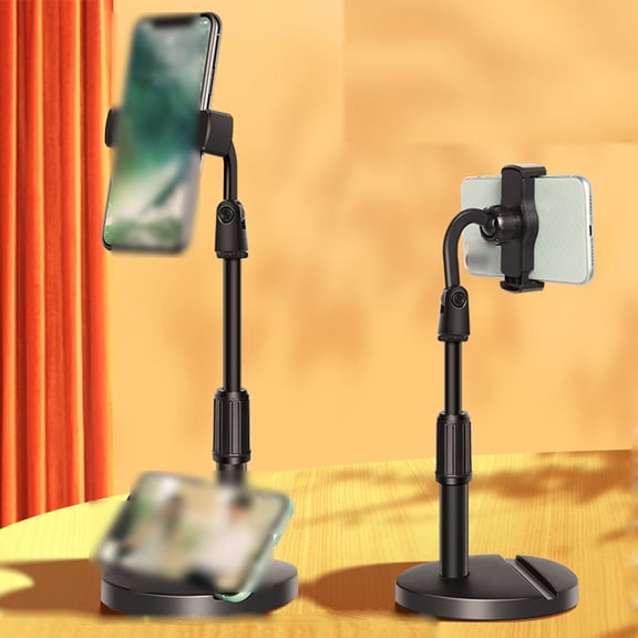 Phone Stand for Recording - Overhead Phone Stand for Video Recording, Overhead Tripod Desktop Phone Holder, Adjustable Live Streaming Stand for Vlogging, Content Creation, Cooking Videos A