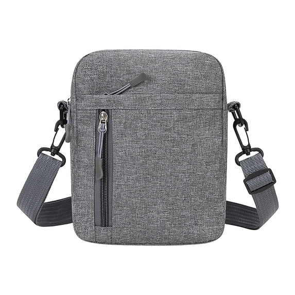 Phone Strap Crossbody Bag Lightweight Nylon Shoulder Bag with Dedicated Phone Pocket, Waterproof Bag for Phone for Men Travel & Daily Use