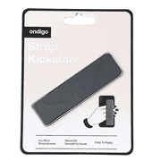Phone Strap Kickstand, Secure Grip, Hands Free Stand in One, Durable, Compact Strap Holder for Phones, Ideal for Video Viewing, Calls, On the Go Use, Stylish, Functional, Dark Blue