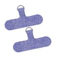 thumbnail image 1 of Phone Strap Lanyard Tab Gasket Tether Denim Cloth Patch Clip Snap Rope Cord Card, 1 of 19