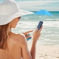 thumbnail image 1 of Phone Sun Umbrella for Mobile â Mini Umbrella for Cell Phone Shade â Portable Sun Glare Protector for Outdoor Use â 1 Pack, 1 of 5