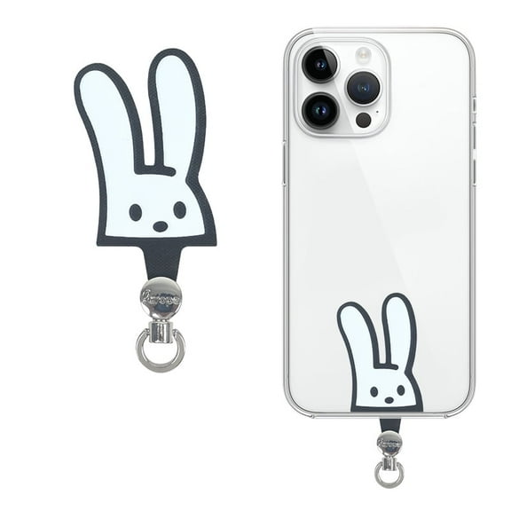 Phone Tether Tab,Phone Lanyard Tab  Phone Tether Tab Rotatable 360° Cartoon Designed Phone Lanyard Patch for Phone Strap Compatible All Cell Phones with phone case