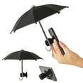 thumbnail image 1 of Phone Umbrella Stand with Suction Cup - UV Sunshade & Rain Protector for Outdoor Cell Phones, Beach Trips and Car Travel Accessories, 1 of 6