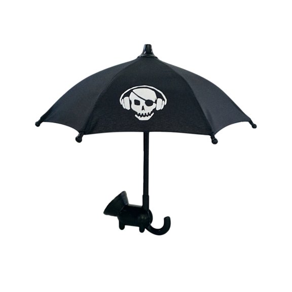 Phone Umbrella Suction Cup Stand, Sunshade Sunscreen, for Outdoor Use, Mobile Phones, Sun and Rain Protection, 1pc Umbrella, 1pc Pig Suction Cup, 1pc Transparent Box