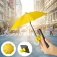 thumbnail image 1 of Phone Umbrella Suction Cup Stand | Universal Mobile Device Shade & Rain Cover | Strong Suction Cup | Foldable Polyester | Outdoor Use | Mini Size | Sun & Weather Protection | 1 Pack, 1 of 6